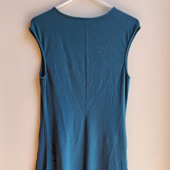 Old Navy Green/Teal Cap Sleeve Maxi Dress - Picture 13 of 14